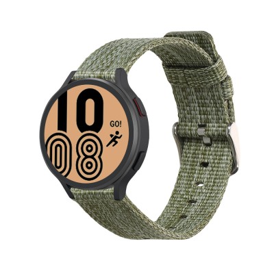 Curea Kwmobile pentru Samsung Galaxy Watch 5/Galaxy Watch 5 Pro/Galaxy Watch 4, Verde, Textil, KWM000024YM002C foto