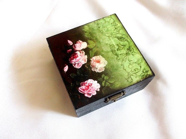 cutie lemn decorata 43077