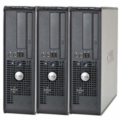 Pachet 3 x Calculator Dell Optiplex 380 SFF, Intel Celeron E3300 2.5GHz, 4GB DDR3, 160GB HDD foto