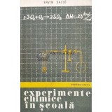 Experimente chimice in scoala - 1976 - Ervin Sallo ($S118)