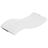 VidaXL Saltea din spumă Single Size, fermitate medie moale, 90x190 cm