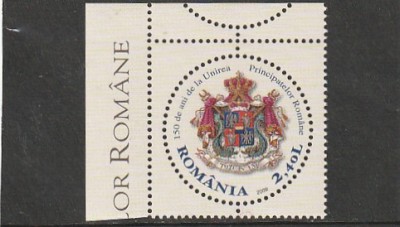 ROMANIA 2009 LP 1823 UNIREA PRINCIPATELOR MNH NESTAMPILATA foto
