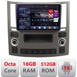 Navigatie Infiniti FX45 2007-2009 Android radio gps internet 8 core QLED 2K 16+512 360 fx45-old+EDT-E209 Edotec CarStore Technology