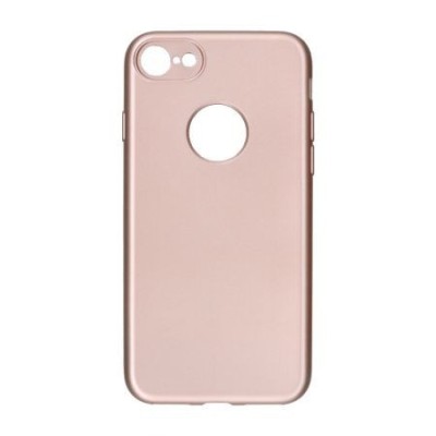 Husa apple iphone 6 plus full silicone 360 auriu + folie de protectie foto