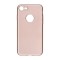 Husa apple iphone 6 plus full silicone 360 auriu + folie de protectie