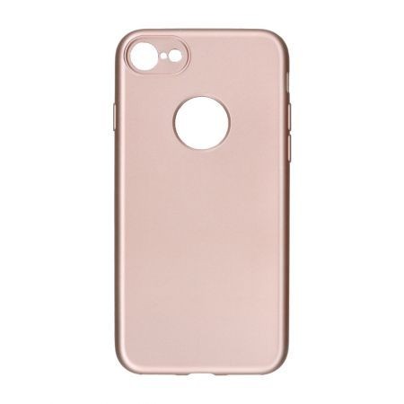 Husa apple iphone 6 plus full silicone 360 auriu + folie de protectie