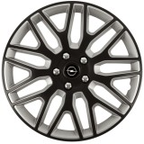 Set 4 Capace Roti 16 inchi (R16) Dakar Negru-Gri, Compatibile Cu Nissan Nou