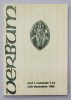 VERBUM , REVISTA CATOLICA , ANUL I , NUMERELE 7-12 , IULIE - DECEMBRIE , 1990