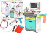 Set joaca doctorEKG/RTG, accesorii, multicolor, 85.5x43x30cm, Lean 17342