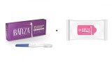 Test Sarcina Barza Ultrasensibil + Servetele Intime Cadou, Detectare Rapida hCG, Peste 99% Precizie, Utilizare Timpurie
