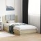 vidaXL Cadru de pat cu tăblie stejar sonoma 90x190 cm lemn prelucrat 3209970
