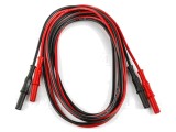 Cabluri de măsurare HT INSTRUMENTS 1kV 36A 2m negru și roșu