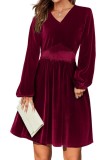 Rochie de catifea pentru femei