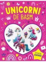 Unicorni de basm. Stickere pufoase/***