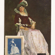 RF42 -Carte Postala- I. Andreescu, model costumat, necirculata