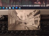 Sibiu, Scara Burger și Podul suspendat, Hermannstadt..., circ. 23 aug. 1928, 205, Circulata, Printata