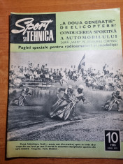 sport si tehnica octombrie 1970-planorul romanesc IS-28 foto