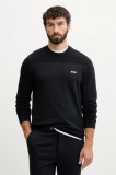 BOSS Green pulover din amestec de l&acirc;nă culoarea negru, light, 50547507