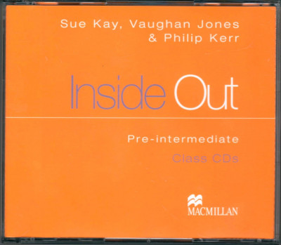Inside Out Pre-Intermediate Class CDs (Set 3 CD) foto