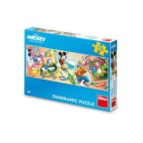 Cumpara ieftin Puzzle panoramic Micky, 150 piese &ndash; DINO TOYS