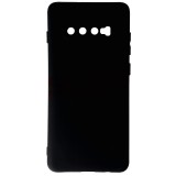 Husa Silicon Samsung Galaxy S10 Plus, Negru - Calitate Premium
