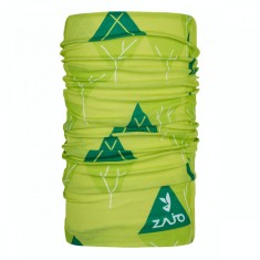 Bandana Zajo Unitube acid lime trees, unisex, cu tratament antibacterian OutsideGear Venture foto