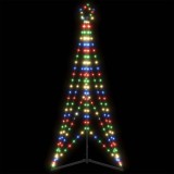 Pom de Crăciun LED 363 LED-uri colorate 182 cm