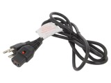 Cablu Alimentare IEC C13 la NEMA 5-15, 1.83m, Negru, 10A 125V