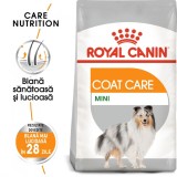 Cumpara ieftin Royal Canin Mini Coat Care Adult hrana uscata caine, blana sanatoasa si lucioasa