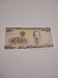 Vietnam 1000 dong 1988 foto