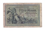 Bancnota Germania 5 mark/marci 31 octombrie 1904, seria cu 6 cifre, circulata, prafuita