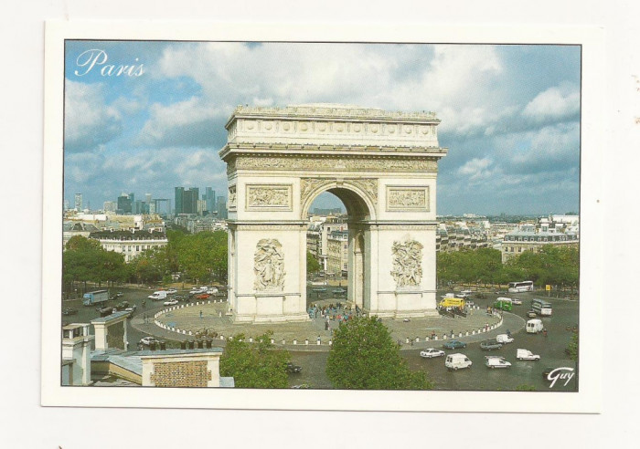 FA36-Carte Postala- FRANTA - Paris, Arcul de triumf, necirculata