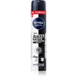 Nivea Men Black &amp; White Invisible Original spray anti-perspirant pentru barbati 200 ml