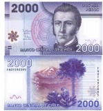 Bancnota Chile 2000 Pesos 2013 P-162c Polimer UNC