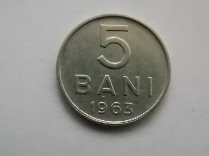 5 BANI 1963 ROMANIA-XF