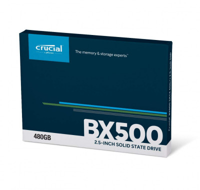 Solid-State Drive (SSD) Crucial BX500, 480GB 3D, NAND, SATA 2.5 inch foto