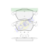 Set placute frana Icer 181637, parte montare : Punte Fata, Citroen C4 1 202011; Peugeot 207, 202015; 208, 202020; 3008, 307 202008; 308 202013, RCZ,