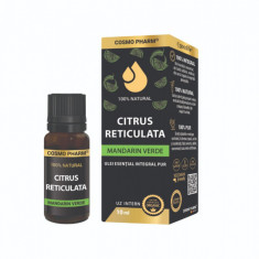 Ulei esential de mandarin verde Citrus Reticulata, 10ml, Cosmopharm