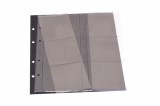 Cumpara ieftin Set 2 folii pentru monede, Premium, cu 12 buzunare pentru monede de pana la 74 mm si foi de carton negru