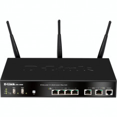 ROUTER D-LINK wireless. AC VPN 4 porturi Gigabit 2 porturi WAN Gigabit 130Mbps Firewa60 70Mbps VPN 70 VPN tunnels foto