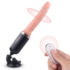 Masina de sex Gatling Plus Remote Flesh