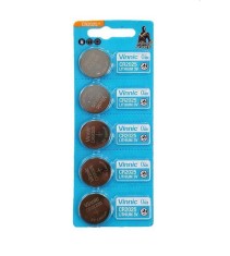 5x Vinnic CR2025 / DL2025 3V 160mAh baterie plata cu litiu-Conținutul pachetului 1x Blister