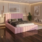 Pat Tapitat Rubin Roz Catifea Premium ⭐Model elegant