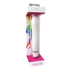 Therapy Dream - Vibrator clasic, alb, 16 cm