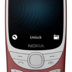 Telefon mobil Nokia 8210, Dual SIM, 4G (Rosu)