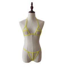 Q574-9 Lenjerie fetish din material elastic cu decupaje