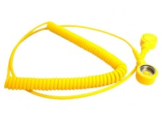 Cablu de conexiune ESD spiralat galben 1,8m: Cablu spiralat galben 1,8m