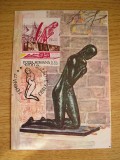 M5 - maxima - tematica arta - pictura 12 - prima zi a emisiunii sau expozitii, Romania de la 1950, Fauna