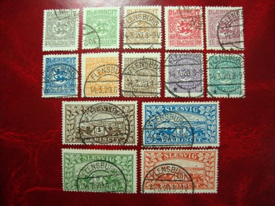 GERMANIA / SLESVIG 1920 SERIE foto
