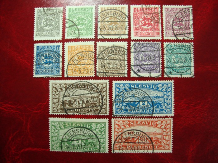 GERMANIA / SLESVIG 1920 SERIE